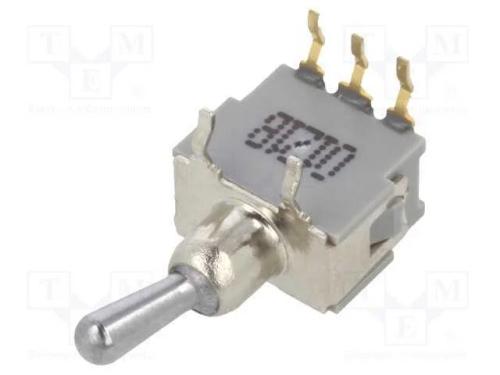 Interruptor: de Alavanca, Pos: 2, Spdt, On-On, 0,.