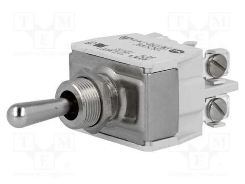 Interruptor: de alavanca, Pos: 3, DP3T, (ON)-OFF-.
