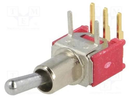 Interruptor: de alavanca, Pos: 2, SPDT, ON-ON, 0,.