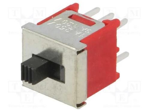 Interruptor Deslizante, Pos: 2, Dpdt, 3a/120vac, 3
