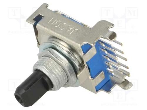 Interruptor: Giratório, Pos: 4, 0,3a/16vdc, 30, -20÷70c, Mat: Aço