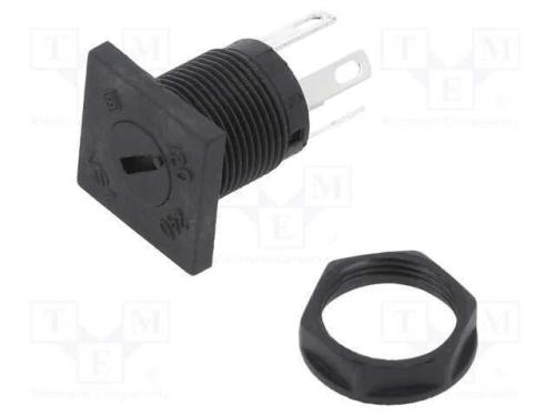 Interruptor: giratório, Pos: 2, SPDT, 6,3A/120VAC.