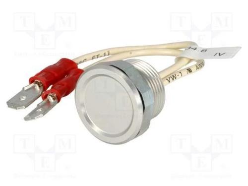Interruptor: Piezoeléctrico, Pos: 2, Spst-No, 1a/32vac, 1a/48vdc