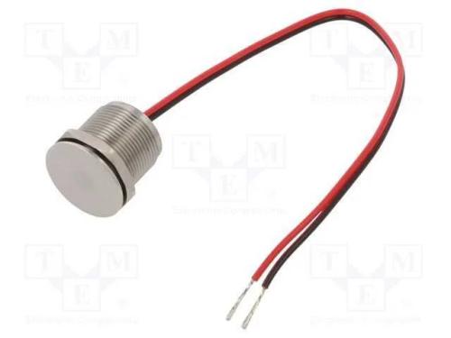 Interruptor: Piezoeléctrico, Pos: 2, Spst-No, 1a/24vac, 1a/24vdc