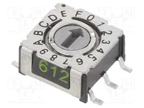 Emissor de Código, Hex/Bcd, Pos: 16, Smd, Rcontacto Max: 80mo, P36
