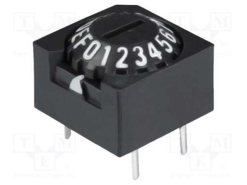 Emissor de Código, Hex/Bcd, Pos: 16, Tht, Rcontacto Max: 200mo