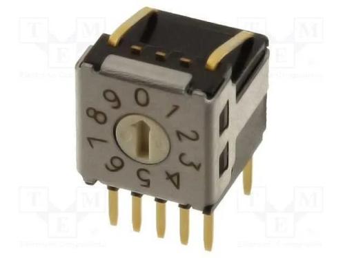 Emissor de Código, Dec/Bcd, Pos: 10, Tht, Rcontacto Max: 200mo