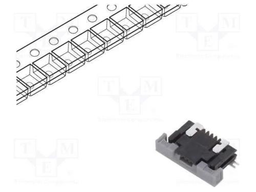Conector: FFC/FPC, horizontais, PIN: 4, contactos.