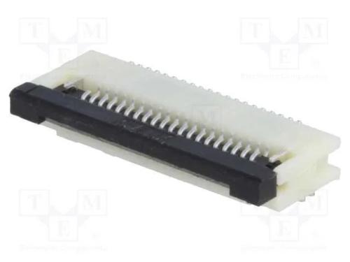 Conector: FFC/FPC, horizontais, PIN: 20, contacto.