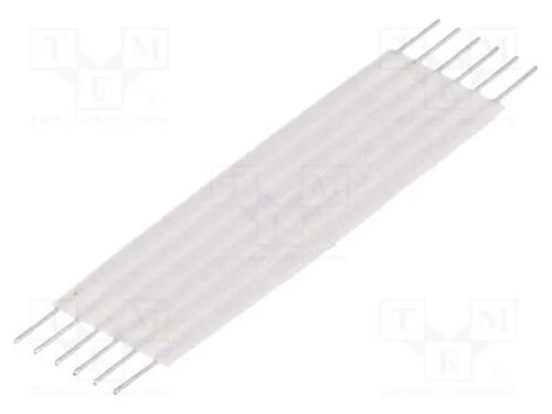 Conector: jumper flexível, Raster fita: 1,27mm, L.