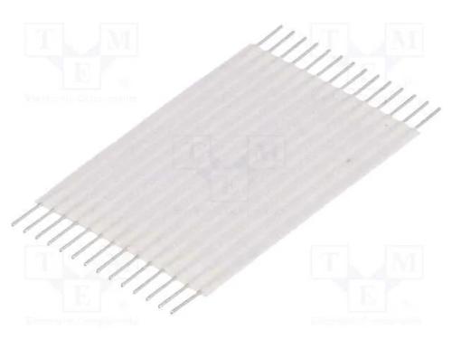 Conector: jumper flexível, Raster fita: 1,27mm, L.