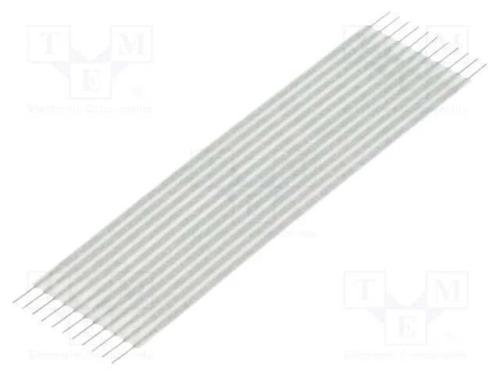 Conector: jumper flexível, Raster fita: 1,27mm, L.