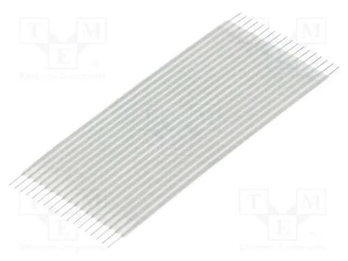 Conector: jumper flexível, Raster fita: 1,27mm, L.