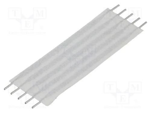 Conector: jumper flexível, Raster fita: 2,54mm, L.