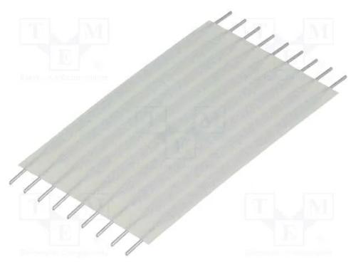 Conector: jumper flexível, Raster fita: 2,54mm, L.