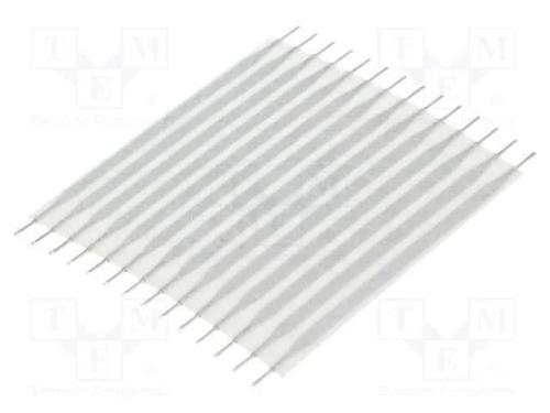 Conector: jumper flexível, Raster fita: 2,54mm, L.
