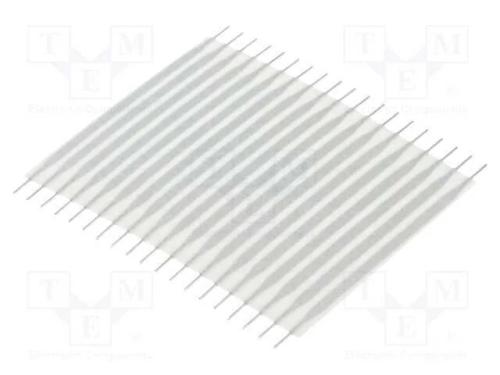 Conector: jumper flexível, Raster fita: 2,54mm, L.