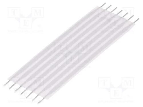 Conector: jumper flexível, Raster fita: 2,54mm, L.