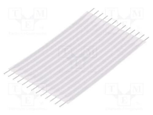 Conector: jumper flexível, Raster fita: 2,54mm, L.