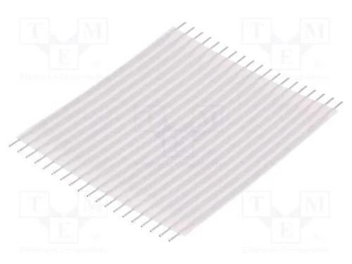 Conector: jumper flexível, Raster fita: 2,54mm, L.