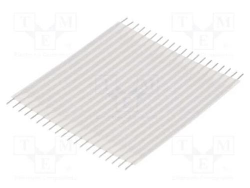 Conector: jumper flexível, Raster fita: 2,54mm, L.