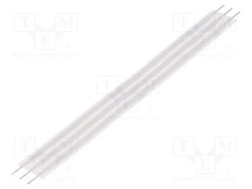 Conector: jumper flexível, Raster fita: 2,54mm, L.