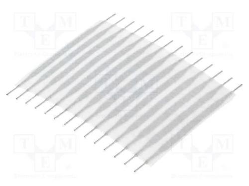 Conector: jumper flexível, Raster fita: 2,54mm, L.