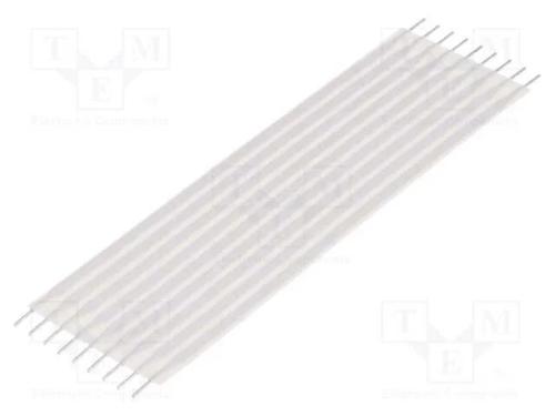 Conector: jumper flexível, Raster fita: 2,54mm, L.