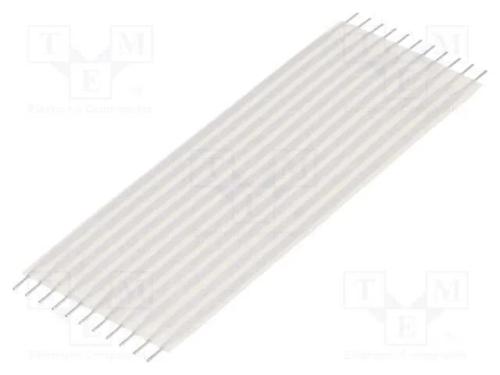 Conector: jumper flexível, Raster fita: 2,54mm, L.