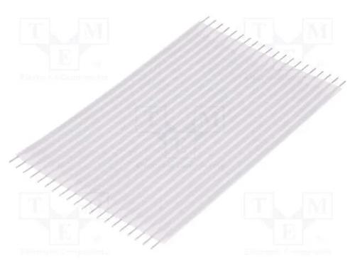 Conector: jumper flexível, Raster fita: 2,54mm, L.