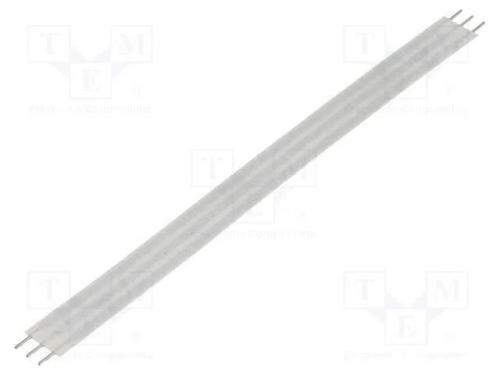 Conector: jumper flexível, Raster fita: 2,54mm, L.