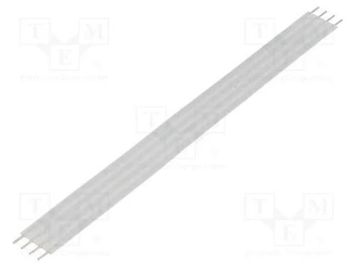 Conector: jumper flexível, Raster fita: 2,54mm, L.