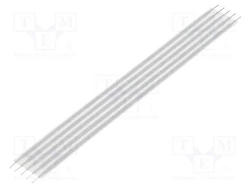 Conector: jumper flexível, Raster fita: 2,54mm, L.