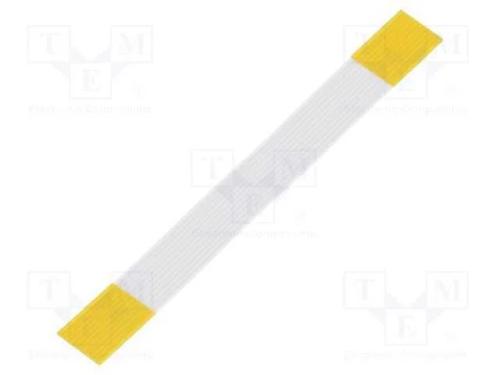 Fita FFC, Fios: 10, Raster fita: 0,5mm, contactos.