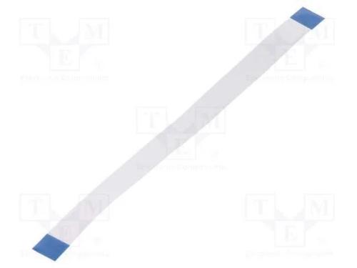 Fita FFC, Fios: 20, Raster fita: 0,5mm, contactos.