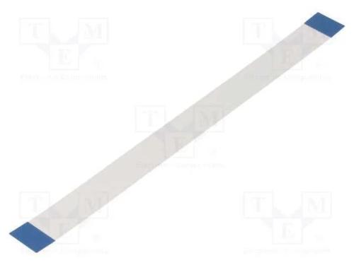 Fita FFC, Fios: 24, Raster fita: 0,5mm, contactos.