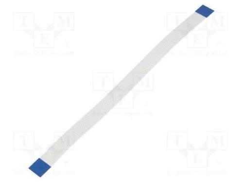 Fita FFC, Fios: 8, Raster fita: 1mm, contactos do.