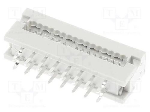 Idc de Transição, Pin: 16, Idc,Tht, para Fita, 1,27mm, Sistema: 2x8