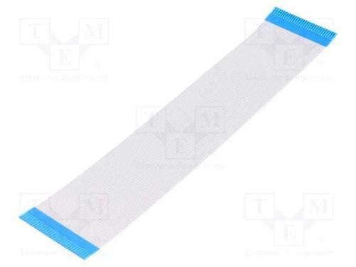Fita FFC, Fios: 30, Raster fita: 1mm, contactos d.