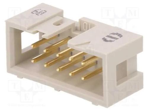 Tomada, Idc, Macho, Pin: 10, Simples, de Perfil Baixo, Tht, 1,27mm