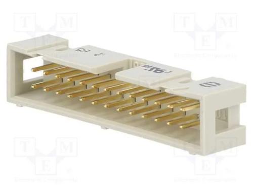 Tomada, Idc, Macho, Pin: 26, Simples, Tht, 1,27mm, Sistema: 2x13