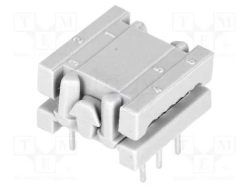 Idc de Transição, Pin: 6, Dil 7,62mm, Idc,Tht, para Fita, 1,27mm