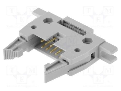 Ficha, Idc, Macho, Pin: 10, com Pega,Com Ejetor, Idc, para Fita