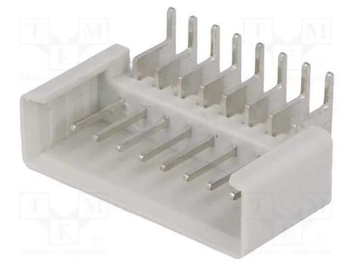 Tomada, Idc, Macho, Pin: 8, Angulares 90, Tht, Estanhado, 2,54mm