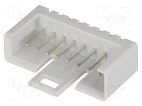 Tomada, Idc, Macho, Pin: 8, Simples, Tht, Estanhado, 2,54mm, Pz1300