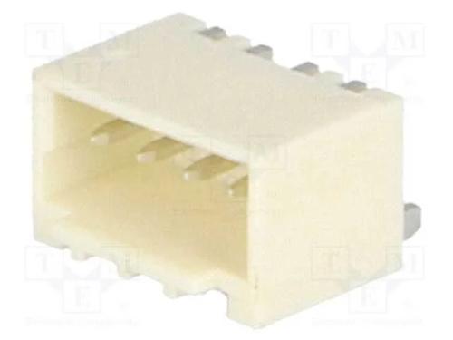 Tomada, Fio-Placa, Macho, Pico-Spox, 1,5mm, Pin: 4, Smt, para Pcb