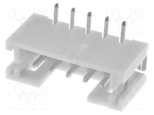 Tomada, Fio-Placa, Macho, Ph, 2mm, Pin: 5, Smt, 1.