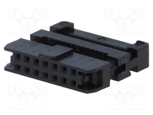 Ficha, Idc, Fêmea, Pin: 14, com Aperto de Cabo, Idc, para Fita, 1mm