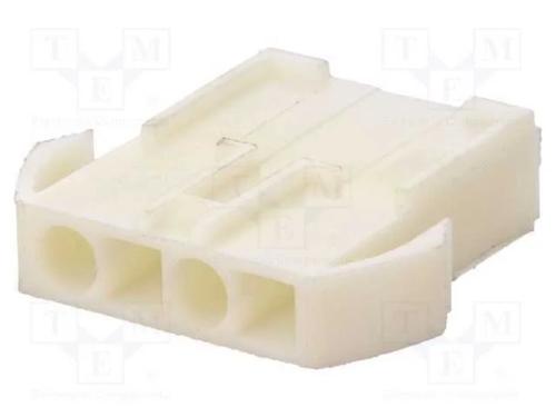 Ficha, fio-fio, macho, 4,5mm, PIN: 4, Sistema: 1x4