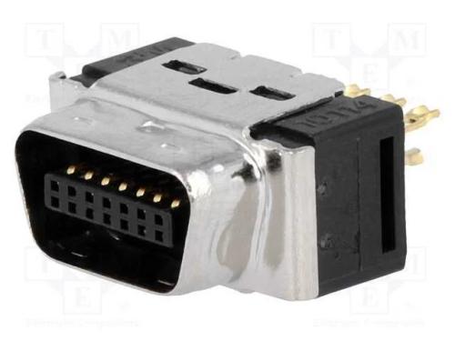Conector: Mdr, Pin: 14, Blindadas, com Cabo, Mat: Poliéster, Ficha